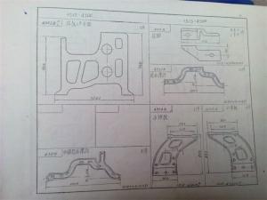 1515K织布机墙板零件图册